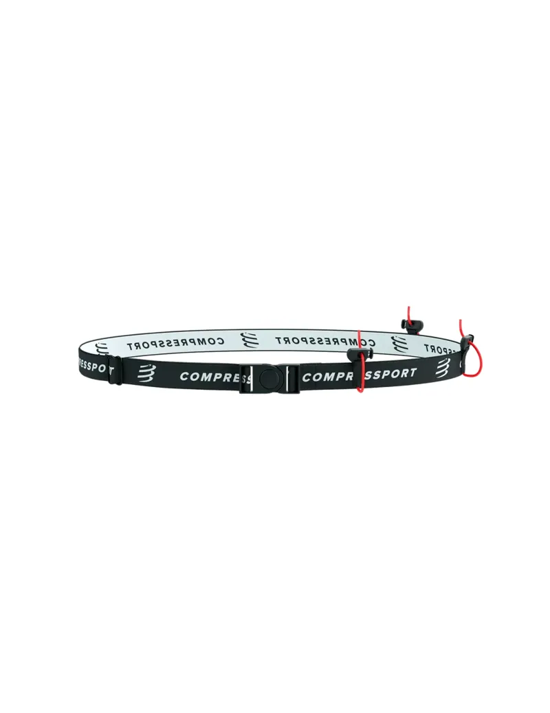 Compressport Running Race Belt in Black