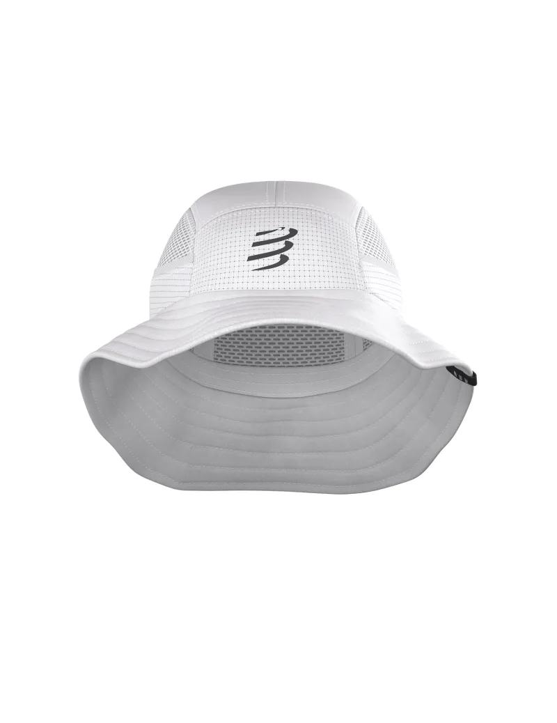 Compressport Stayfresh Ice Bob Running Bucket Hat in White