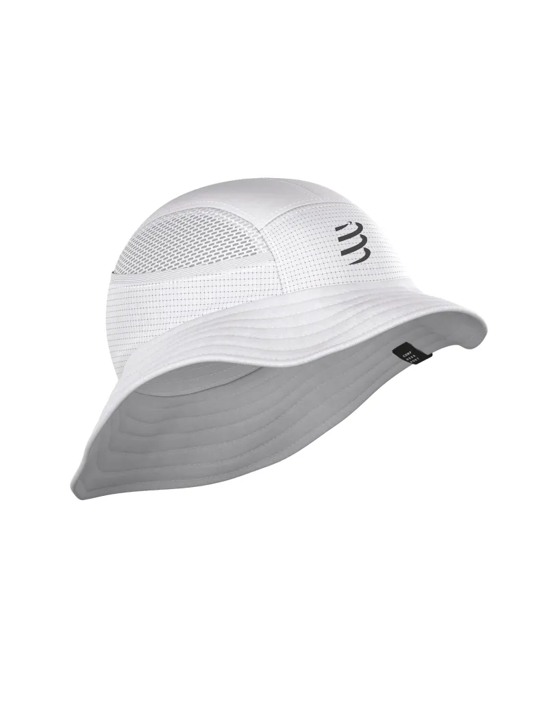 Compressport Stayfresh Ice Bob Running Bucket Hat in White-1