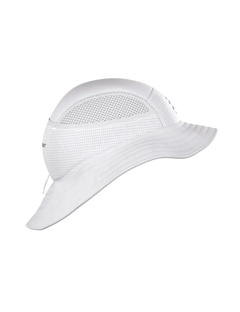 Compressport Stayfresh Ice Bob Running Bucket Hat in White-3