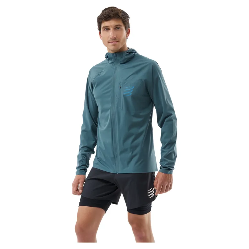 Compressport Tempest Waterproof Jacket Men's in Stargazer