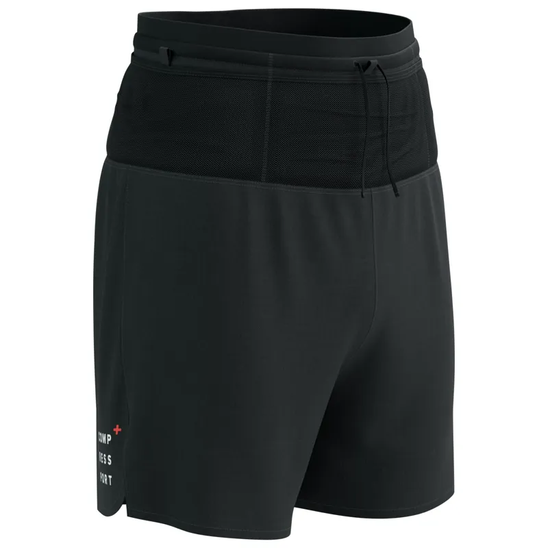 CompresSport Trail Racing 2 In 1 Short Mens in Black-1