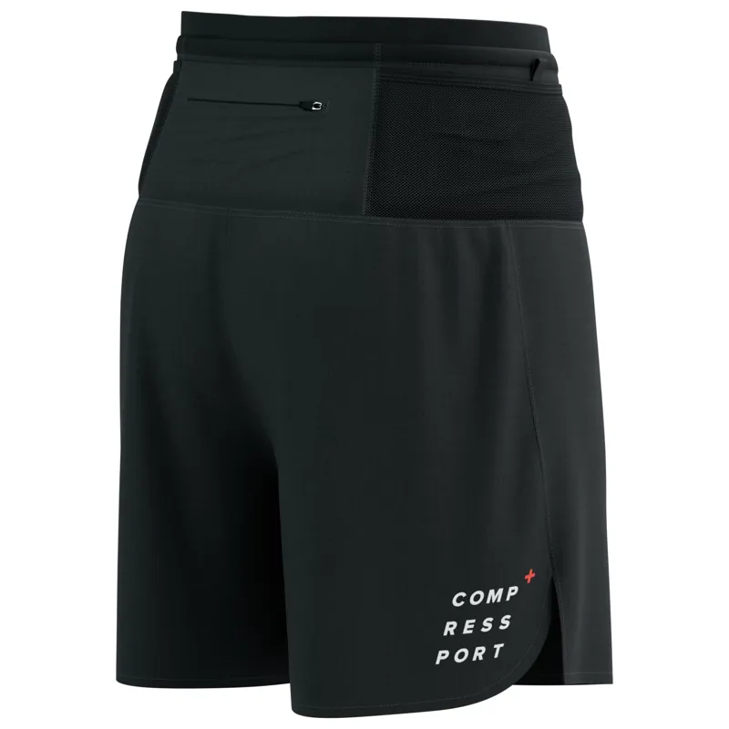 CompresSport Trail Racing 2 In 1 Short Mens in Black-3