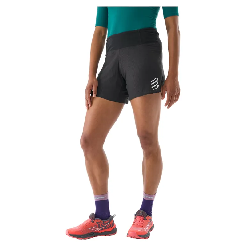 Compressport Trail Racing Short Womens in Black-8