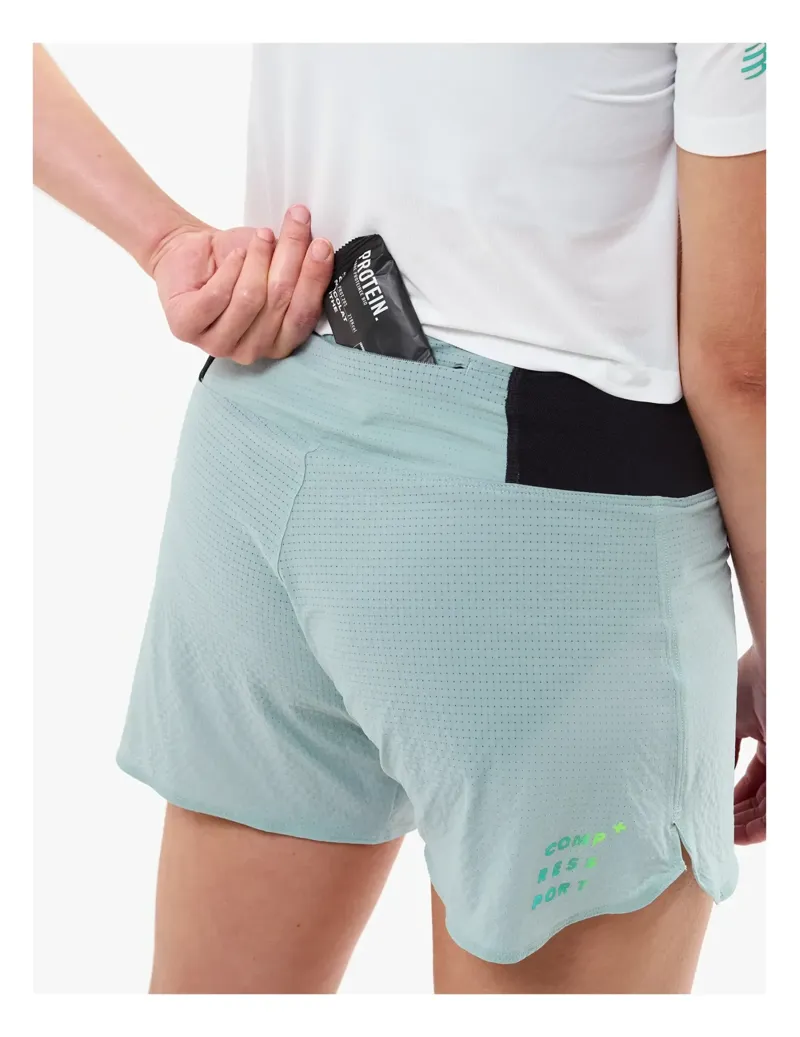 Compressport Trail Racing Short Womens in Ether-3