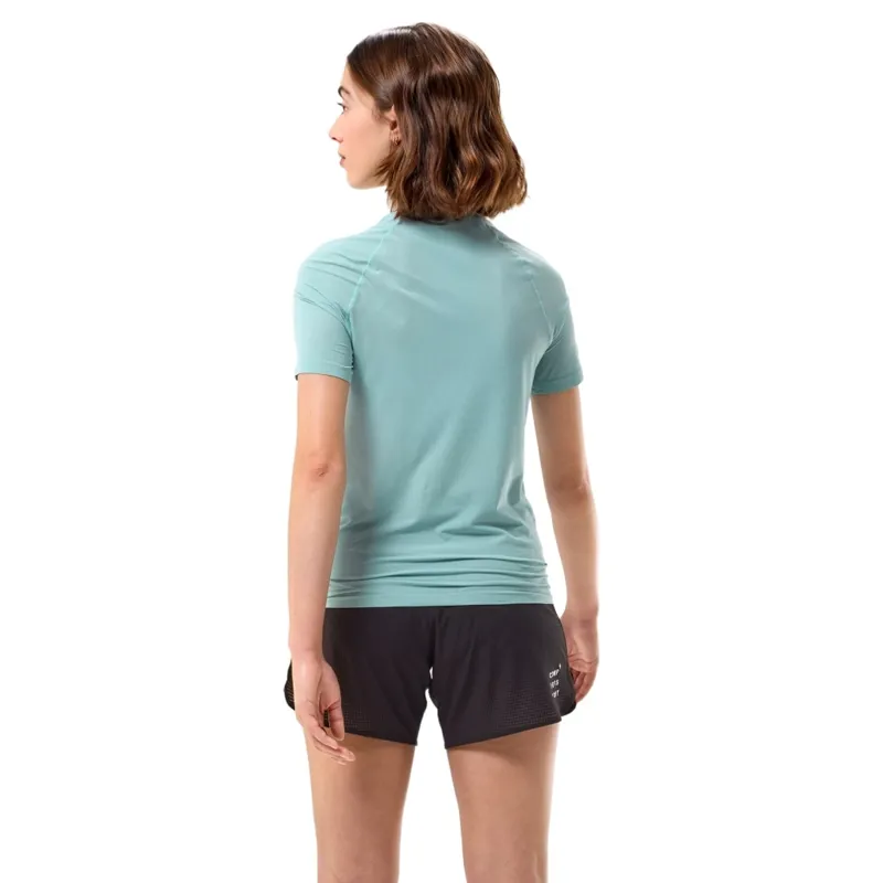 CompresSport Trail Racing Short Sleeve T-Shirt Womens in Ether-1