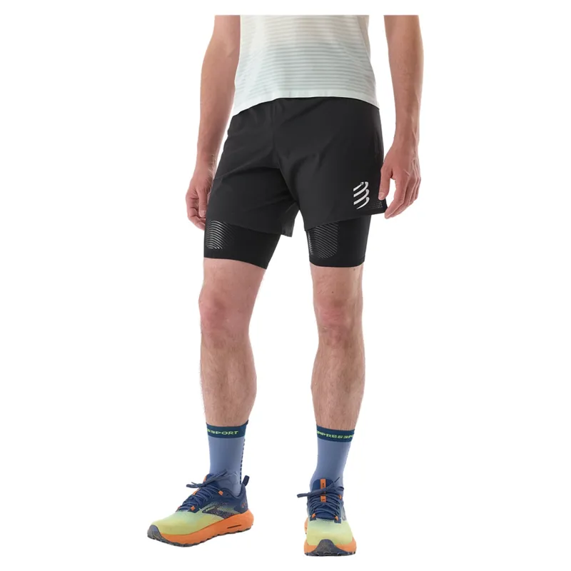 Compressport Trail Under Control Short Men's in Black
