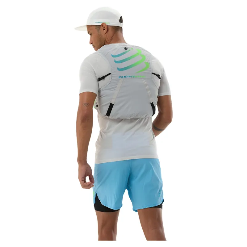 Compressport UltRun Evo 10 Pack in Gray Violet/Blue Green-2