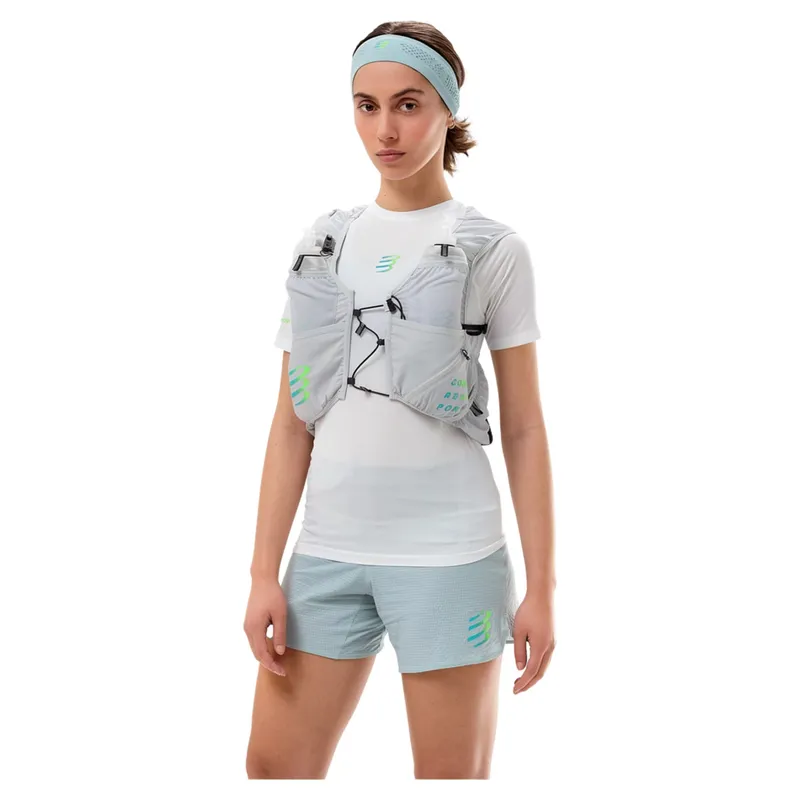 Compressport UltRun Evo 10 Pack in Gray Violet/Blue Green-1
