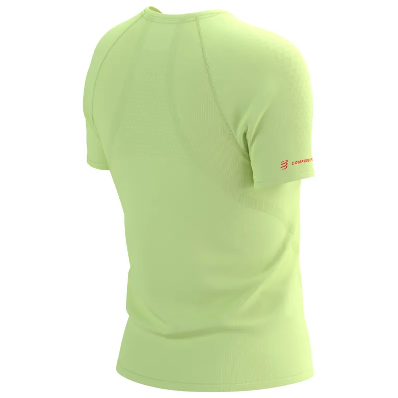 CompresSport Trail Racing Short Sleeve T-Shirt Womens in Shadow Lime-3