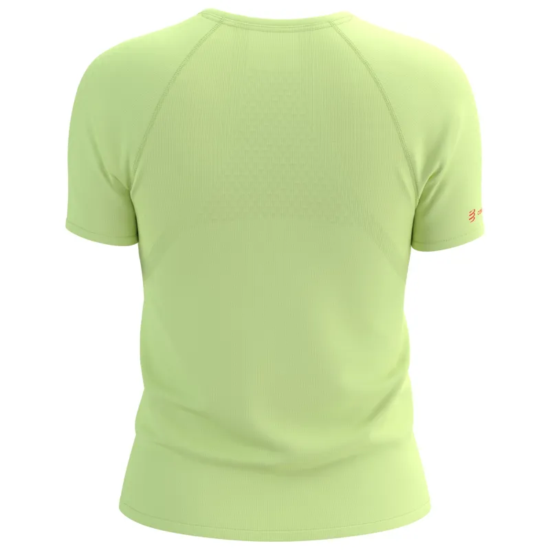 CompresSport Trail Racing Short Sleeve T-Shirt Womens in Shadow Lime-4