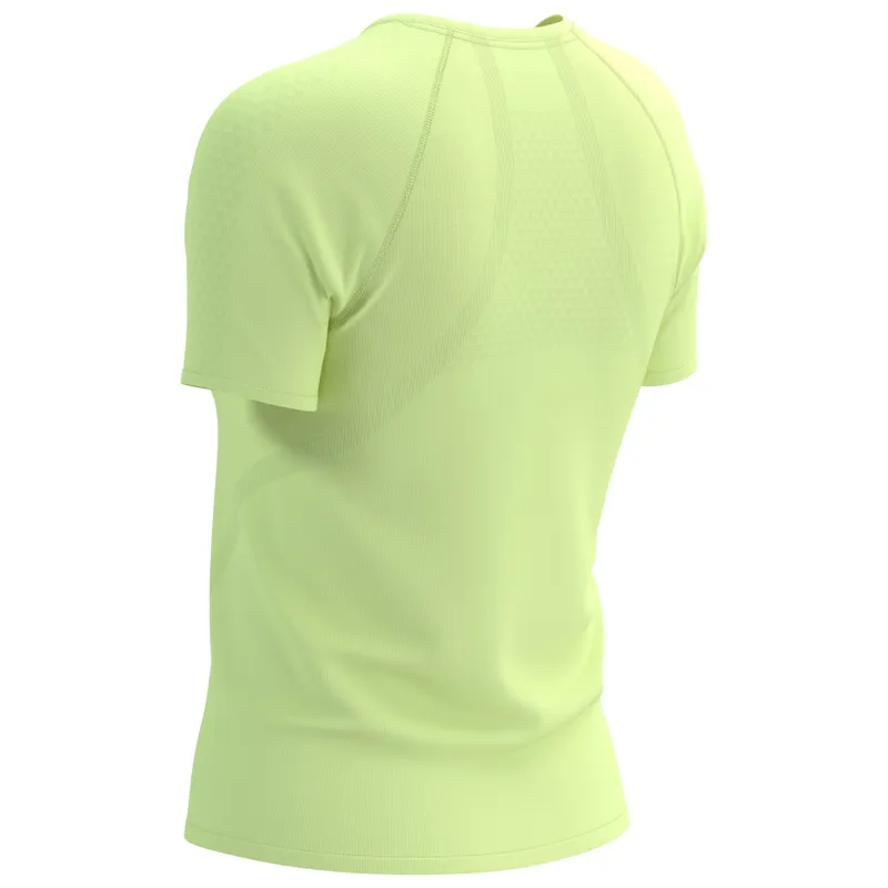 CompresSport Trail Racing Short Sleeve T-Shirt Womens in Shadow Lime-5