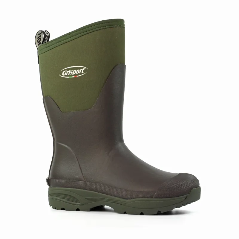 Grisport Creek Wellington Boot in Green-1
