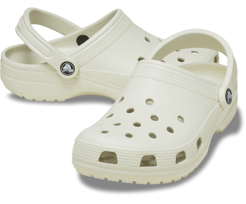 Crocs Classic Clog Kids in Linen-3