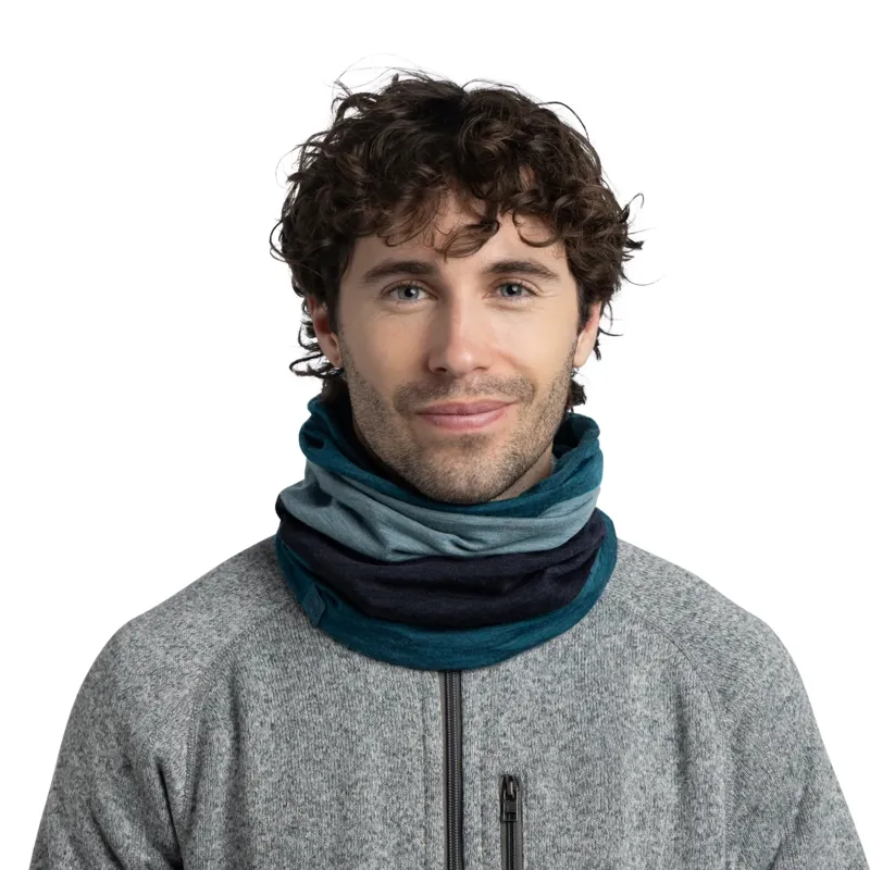 Buff Merino Move in Block Teal-2