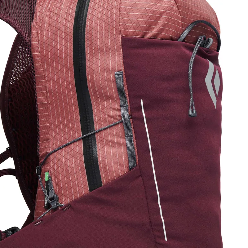 Black Diamond Pursuit 15 Backpack Womens in Cherrywood/Ink Blue-7