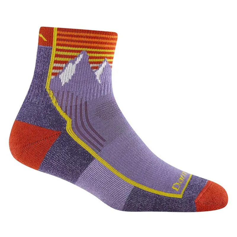 Darn Tough Hiker Quarter Midweight Cushion Women's Socks in Lupine