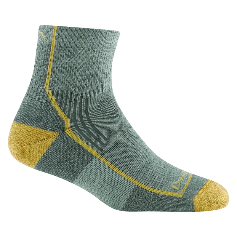 Darn Tough Hiker Quarter Midweight Cushion Womens Socks in Sage