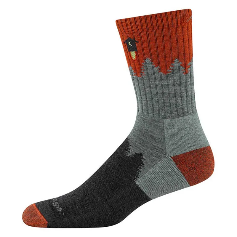 Darn Tough Number 2 Micro Crew Midweight With Cushion Mens in Seafoam-1