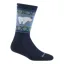 Darn Tough Vanna Grizzle Midweight Hiking Sock Womens in Goat Blue