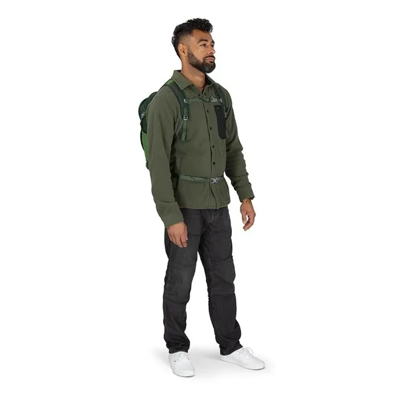 Osprey Daylite Plus Daypack in Green Belt/Green Canopy-9