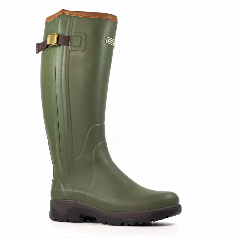 Grisport Delta II Wellington Boot in Green-1