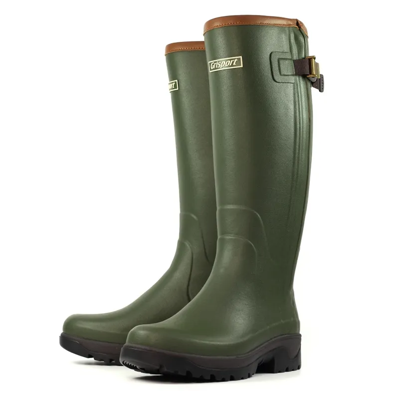 Grisport Delta II Wellington Boot in Green-4