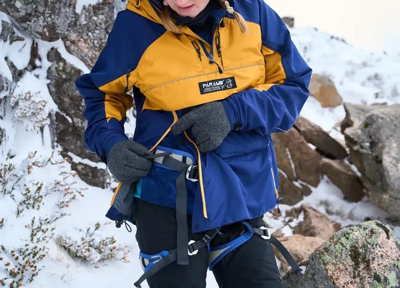Paramo Aspira 360 Smock Unisex in Fire/Indigo-7
