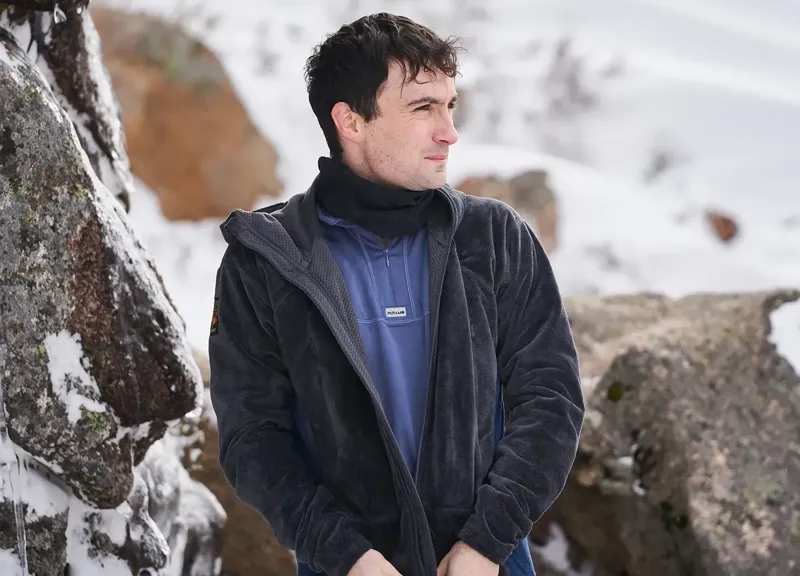 Paramo Enduro Plus Fleece Mens in Midnight/Steel-7