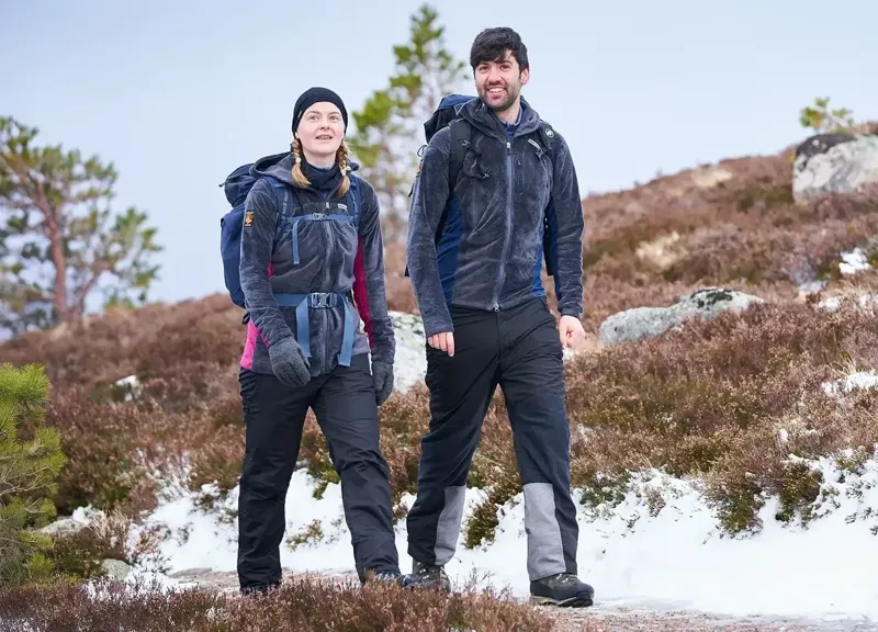 Paramo Enduro Plus Fleece Mens in Fire/Cumin-10