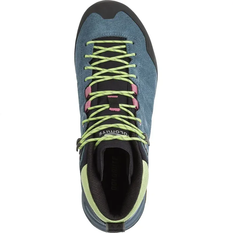 Dolomite Crodarossa Leather High Gore-Tex Womens in Denim Blue-2