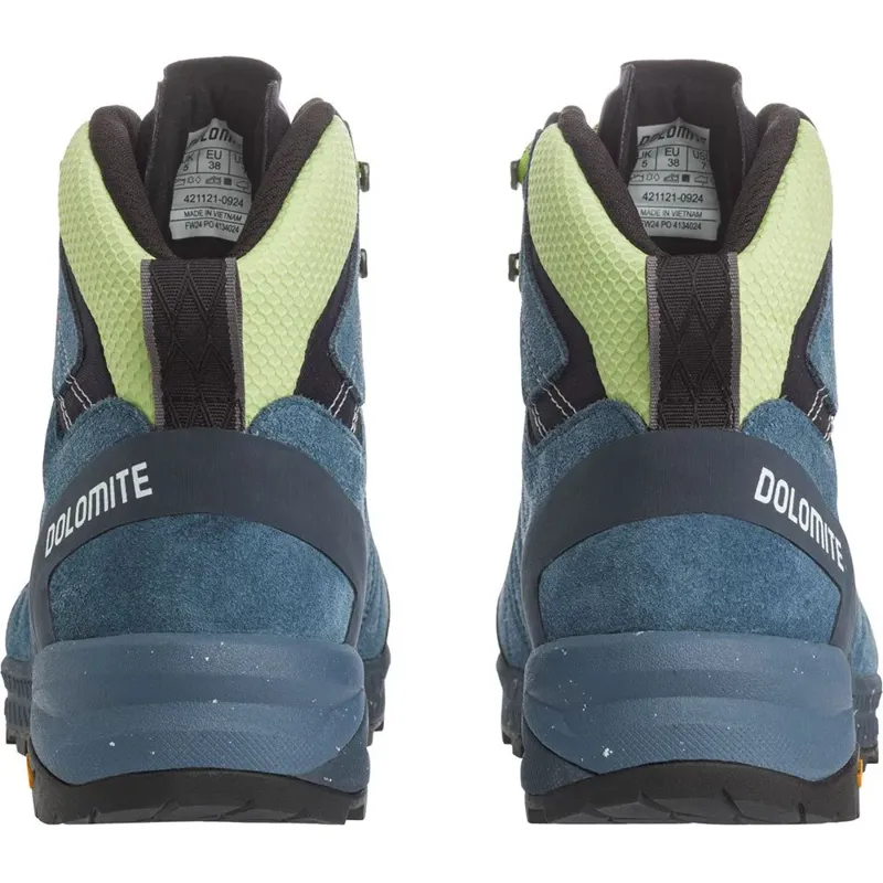 Dolomite Crodarossa Leather High Gore-Tex Womens in Denim Blue-3