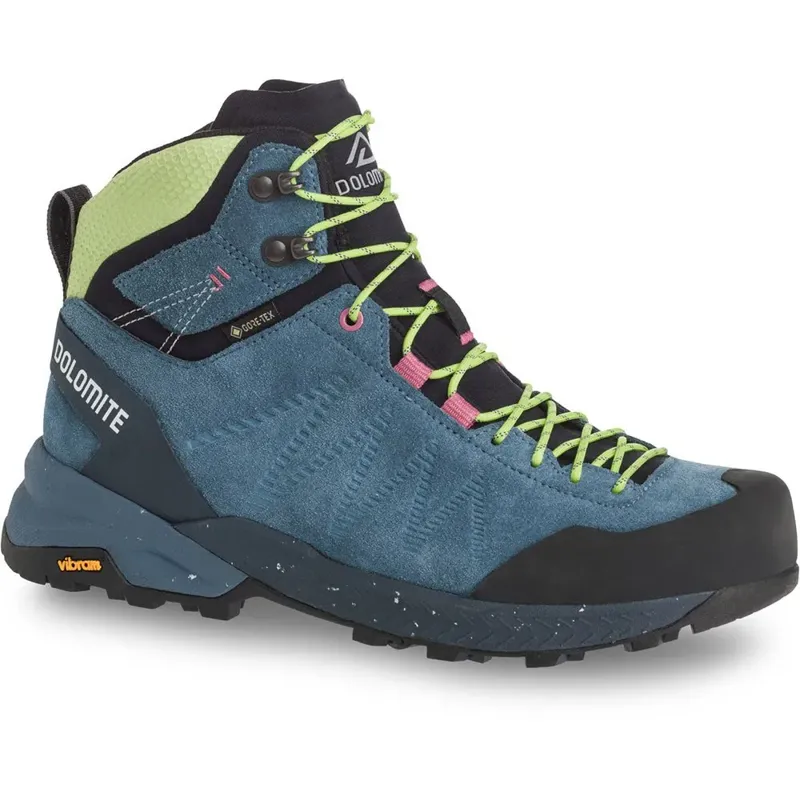 Dolomite Crodarossa Leather High Gore-Tex Womens in Denim Blue-4