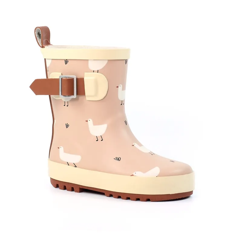 Lazy Dogz Downy Toddler Wellington in Beige-1