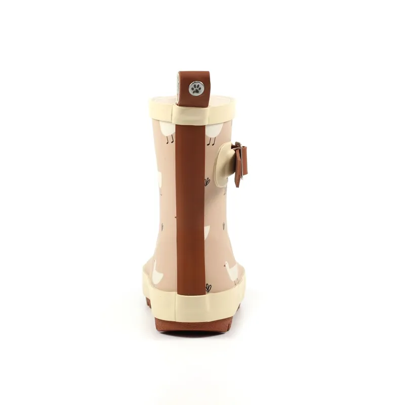 Lazy Dogz Downy Toddler Wellington in Beige-3