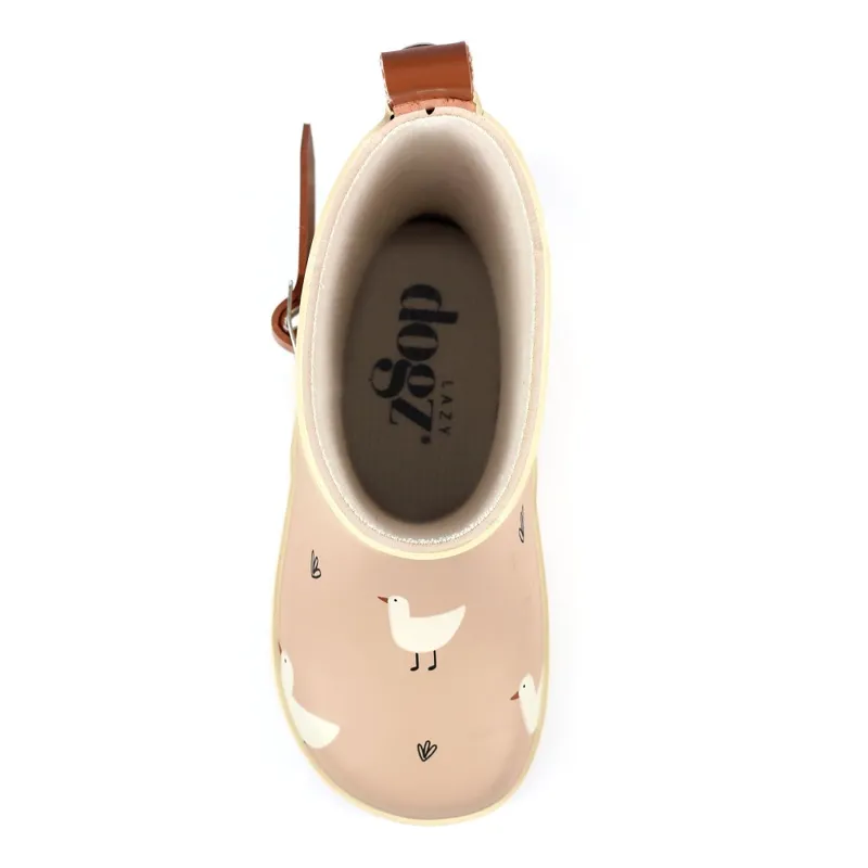 Lazy Dogz Downy Toddler Wellington in Beige-4