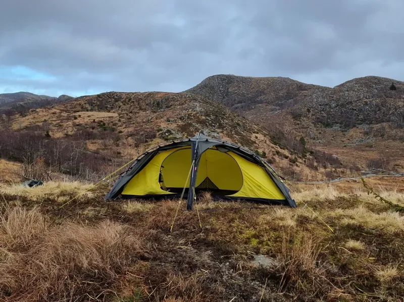 Nortent Vern 1 Silnylon 4S Tent with Footprint in Army Green-2