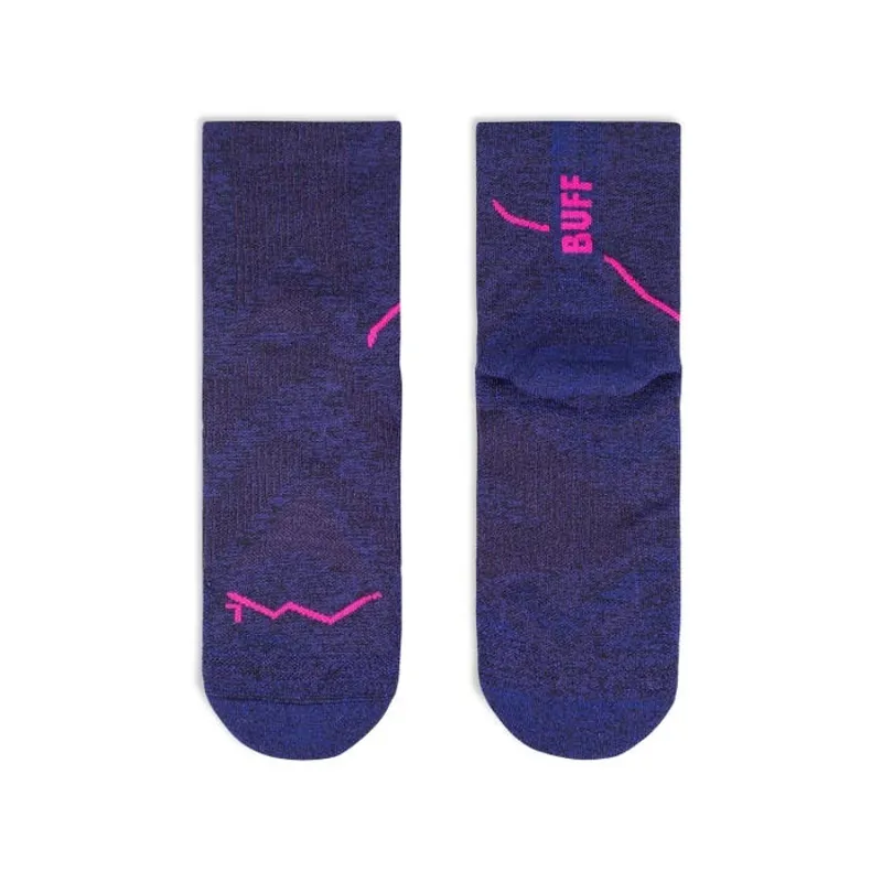 Buff Dryflx Quarter Socks in Ultramarine-1