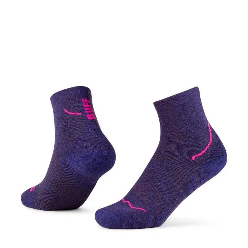 Buff Dryflx Quarter Socks in Ultramarine