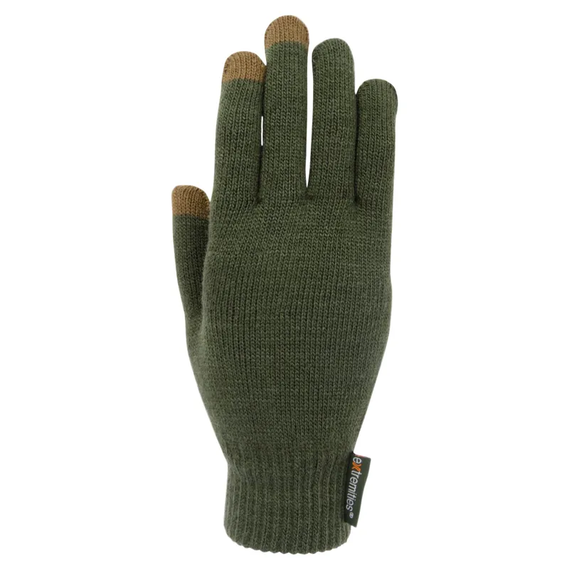 Extremities Thinny Touch Glove in Khaki