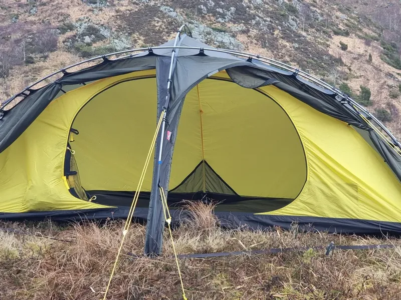 Nortent Vern 1 Silnylon 4S Tent with Footprint in Army Green-3