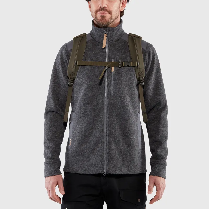 Fjallraven Singi Stubben Backpack in Dark Olive-7