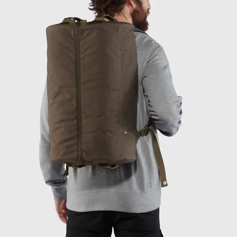 Fjallraven Splitpack Unisex Duffel Bag in Black-9