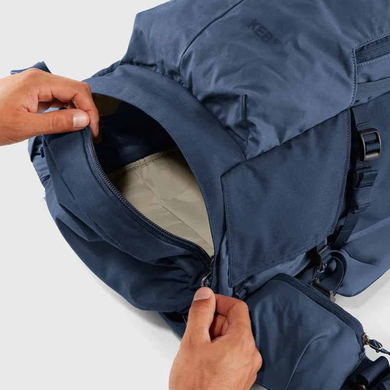 Fjallraven Keb 52 Backpack in Dark Navy-8