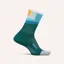 Feetures Elite Light Cushion Mini Crew Unisex Socks in Breezy Court