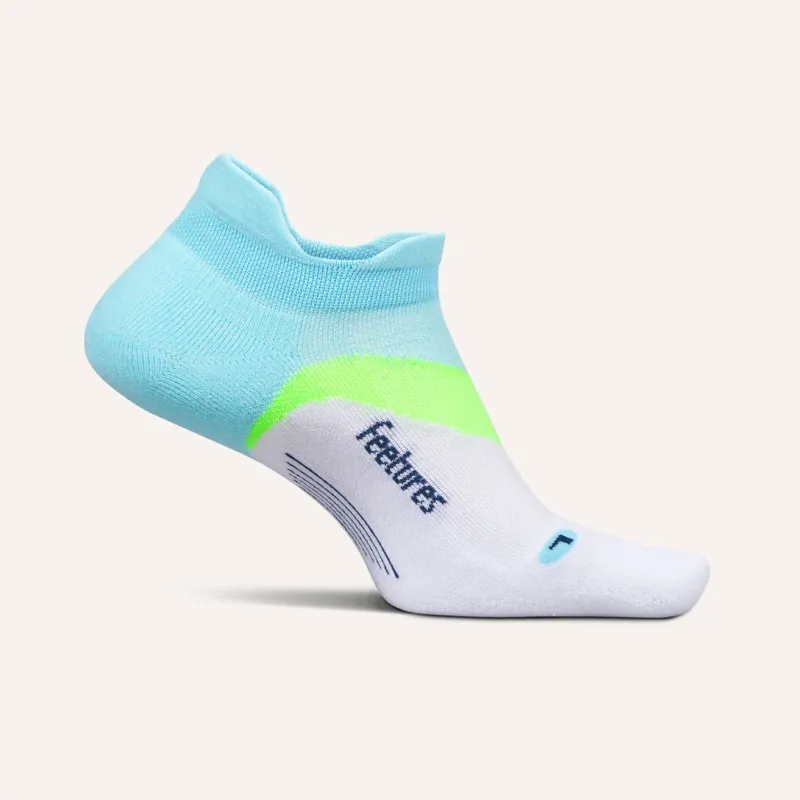 Feetures Elite Light Cushion Tab Unisex Socks in Cool Plunge