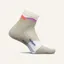 Feetures Trail Max Cushion Quarter Socks in High Mountain Cream