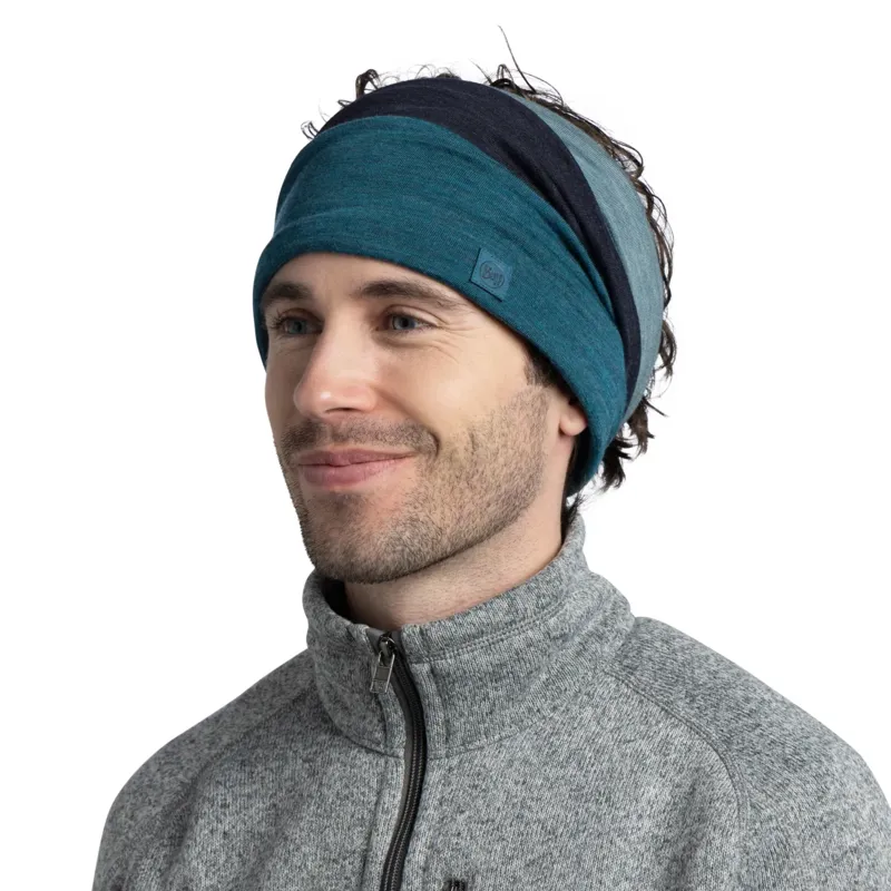 Buff Merino Move in Block Teal-4