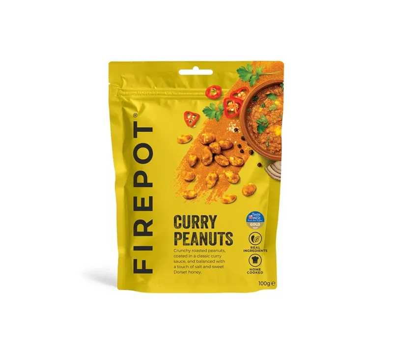 Firepot Food Curry Peanuts in Yellow