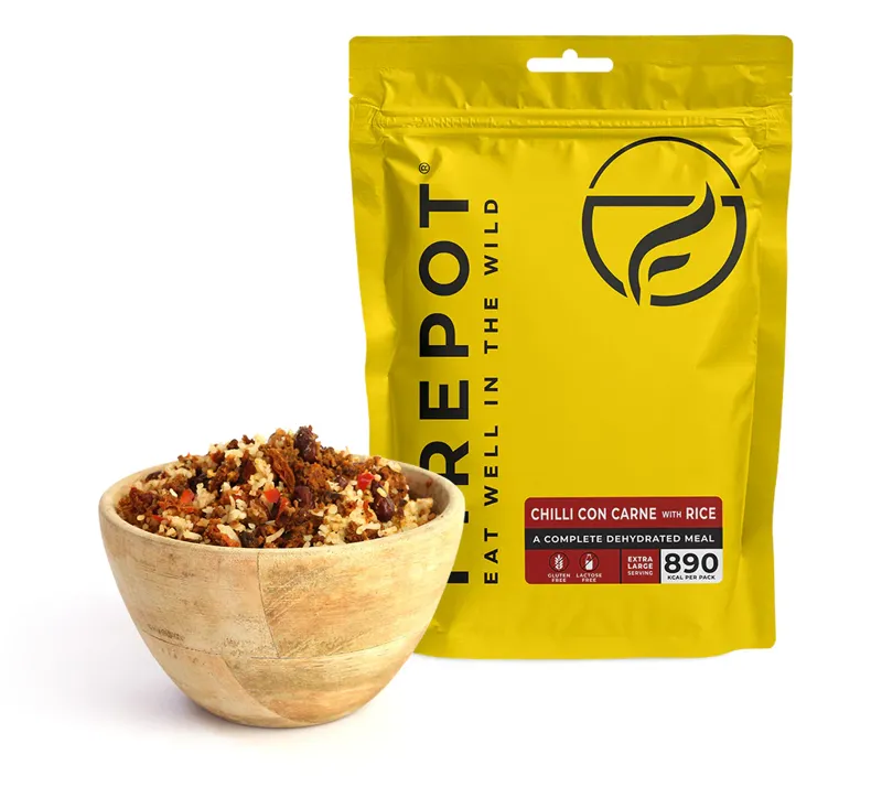 Firepot Food Chilli Con Carne and Rice 200g 890kcal